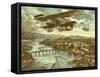 Japanese Attack Red Army in Air Land and Sea Attacks-null-Framed Stretched Canvas