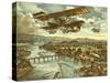 Japanese Attack Red Army in Air Land and Sea Attacks-null-Stretched Canvas