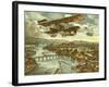 Japanese Attack Red Army in Air Land and Sea Attacks-null-Framed Art Print