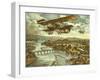 Japanese Attack Red Army in Air Land and Sea Attacks-null-Framed Art Print