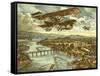 Japanese Attack Red Army in Air Land and Sea Attacks-null-Framed Stretched Canvas