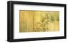 Japanese Autumn Grasses, Six-Fold Screen, Early Edo Period-null-Framed Premium Giclee Print