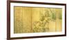 Japanese Autumn Grasses, Six-Fold Screen, Early Edo Period-null-Framed Premium Giclee Print