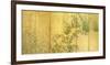 Japanese Autumn Grasses, Six-Fold Screen, Early Edo Period-null-Framed Premium Giclee Print