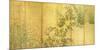 Japanese Autumn Grasses, Six-Fold Screen, Early Edo Period-null-Mounted Premium Giclee Print