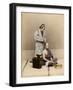 Japanese Barber-null-Framed Photographic Print