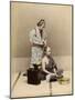 Japanese Barber-null-Mounted Photographic Print
