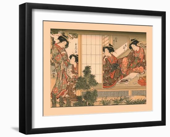 'Japanese Beauties', 1776, (1886)-Wilhelm Greve-Framed Giclee Print