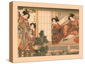 'Japanese Beauties', 1776, (1886)-Wilhelm Greve-Stretched Canvas