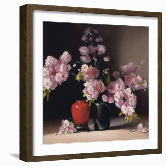 Japanese Blossom (detail)-Pippa Chapman-Framed Giclee Print