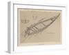 Japanese Boat, 1855-Miner Kilbourne Kellogg-Framed Giclee Print