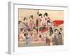 Japanese Brothel Tokyo-null-Framed Art Print