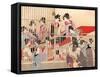 Japanese Brothel Tokyo-null-Framed Stretched Canvas