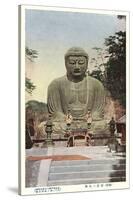Japanese Buddha-null-Stretched Canvas