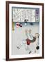 Japanese Cartoon, C. 1895-Kobayashi Kiyochika-Framed Giclee Print