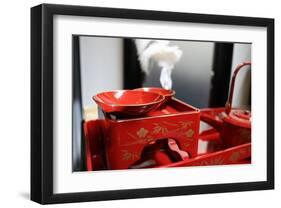 Japanese Ceremony, Toast of Celebration-Ryuji Adachi-Framed Art Print