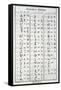 Japanese Characters-null-Framed Stretched Canvas