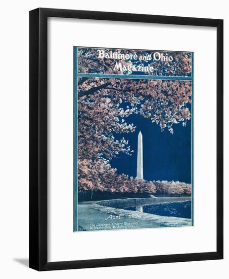 Japanese Cherry Blossoms 1924-H.H. Rideout-Framed Giclee Print