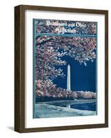 Japanese Cherry Blossoms 1924-H.H. Rideout-Framed Giclee Print