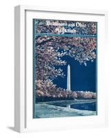 Japanese Cherry Blossoms 1924-H.H. Rideout-Framed Premium Giclee Print