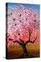 Japanese Cherry-John Newcomb-Stretched Canvas