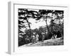 Japanese Children Playing with Bows, Korea, 1900-null-Framed Giclee Print