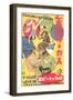 Japanese Circus-null-Framed Art Print