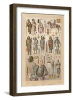 Japanese Costumes-null-Framed Art Print