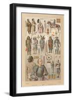 Japanese Costumes-null-Framed Art Print