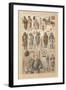 Japanese Costumes-null-Framed Art Print