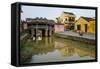 Japanese Covered Bridge, Hoi An, UNESCO World Heritage Site, Vietnam, Indochina-Yadid Levy-Framed Stretched Canvas