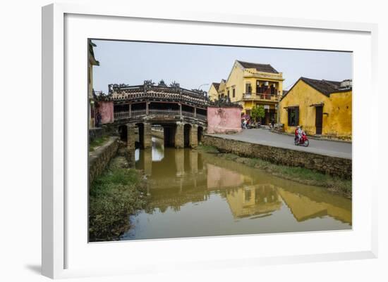 Japanese Covered Bridge, Hoi An, UNESCO World Heritage Site, Vietnam, Indochina-Yadid Levy-Framed Photographic Print