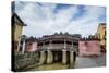 Japanese Covered Bridge, UNESCO World Heritage Site, Hoi An, Vietnam, Indochina-Yadid Levy-Stretched Canvas