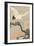 Japanese Crane on Pine Branch, 1900-30-Ohara Koson-Framed Art Print