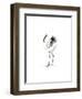 Japanese Cranes IV-Naomi McCavitt-Framed Art Print
