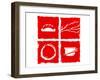 Japanese Cuisine Theme-null-Framed Art Print