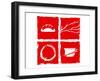 Japanese Cuisine Theme-null-Framed Art Print