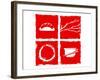 Japanese Cuisine Theme-null-Framed Art Print