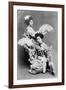 Japanese Dancers 1930s-null-Framed Photographic Print