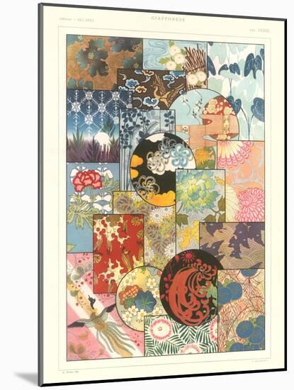 Japanese Design Motifs-null-Mounted Art Print