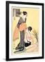 Japanese Domestic Scene-Kitagawa Utamaro-Framed Art Print