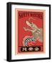 Japanese Dragon Matches-Mark Rogan-Framed Art Print