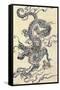 Japanese Dragon-Trends International-Framed Stretched Canvas