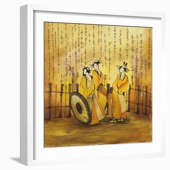 Japanese Dreams 2-Vaan Manoukian-Framed Art Print