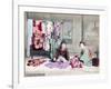 Japanese Dressmakers-null-Framed Giclee Print