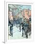 Japanese Emperor and Troops Russian-Japanese War (March 1904)-null-Framed Giclee Print