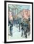 Japanese Emperor and Troops Russian-Japanese War (March 1904)-null-Framed Giclee Print