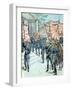 Japanese Emperor and Troops Russian-Japanese War (March 1904)-null-Framed Giclee Print