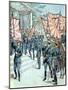 Japanese Emperor and Troops Russian-Japanese War (March 1904)-null-Mounted Giclee Print