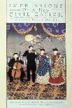 European Influence on Music (Coloured Litho)-Japanese-Giclee Print